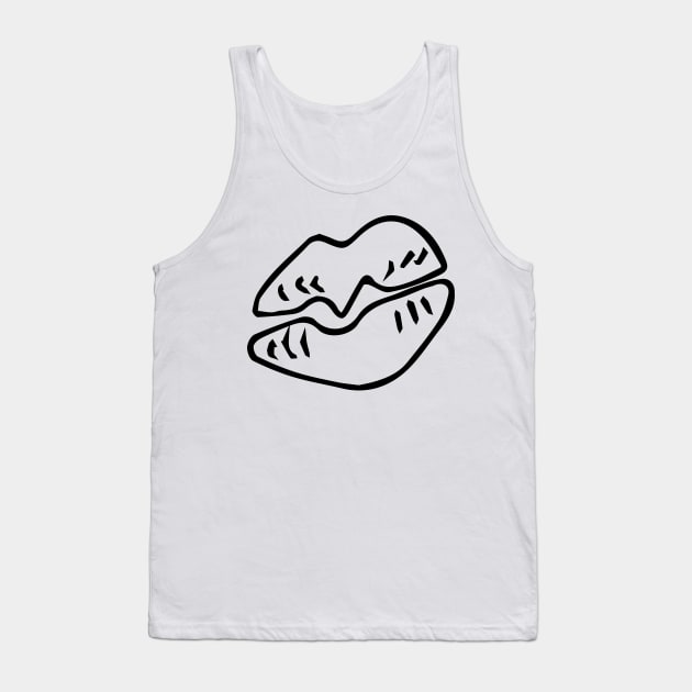 lips Tank Top by poe